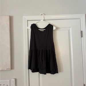 We The Free Charcoal Sleeveless Tank